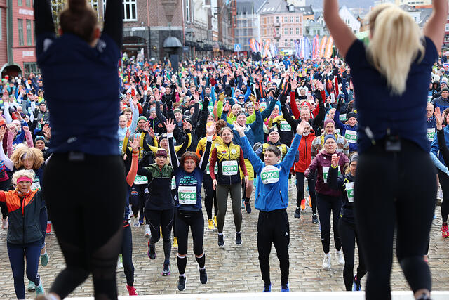 Oppvarming på Bryggen