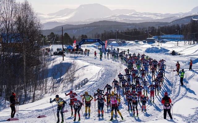 Fra starten av det avsluttende Summit 2 Senja som også ble kåret til