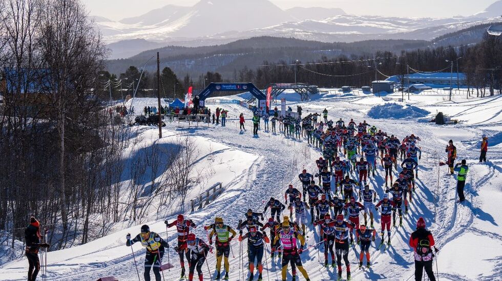 Fra starten av det avsluttende Summit 2 Senja som også ble kåret til 