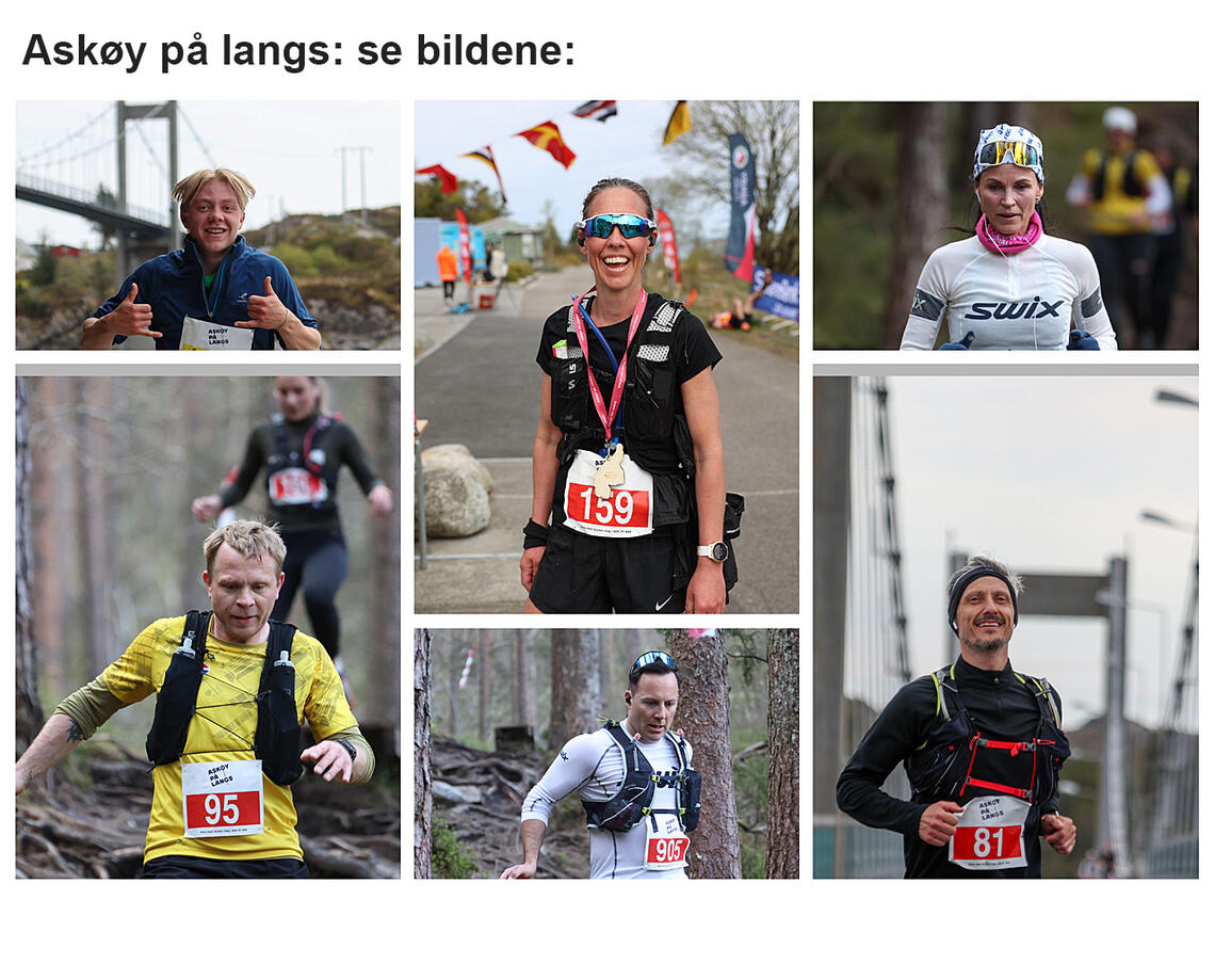 Her kan du se bilder av mange av dem som deltok i årets Askøy på langs. (Alle foto: Arne Dag Myking)