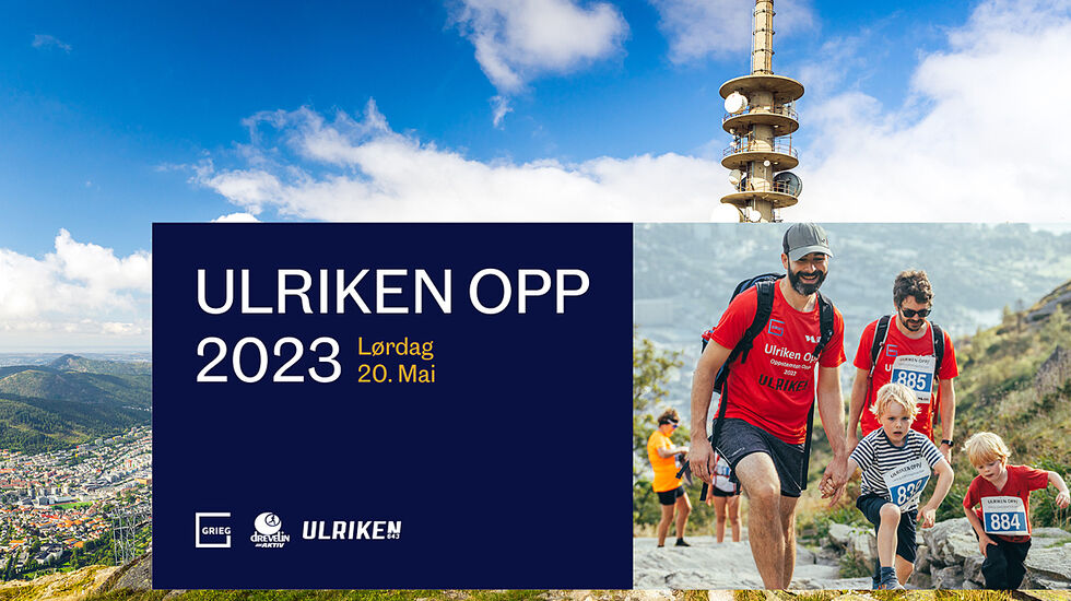 Det blir i år ett Ulriken Opp, men med tre ulike løyper. (Foto: Ulriken643/Caspar Steinsland/Veronika Ask Stuksrud)