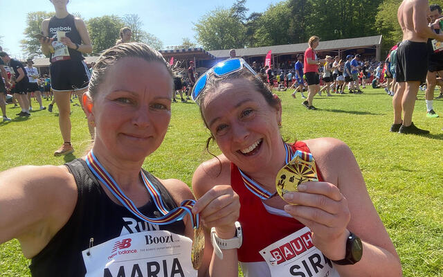 Maria Sørbo og Siri Slotterøy Johnsen. (Foto: Privat)