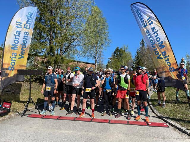 Start 100 miles ved Soria Moria
