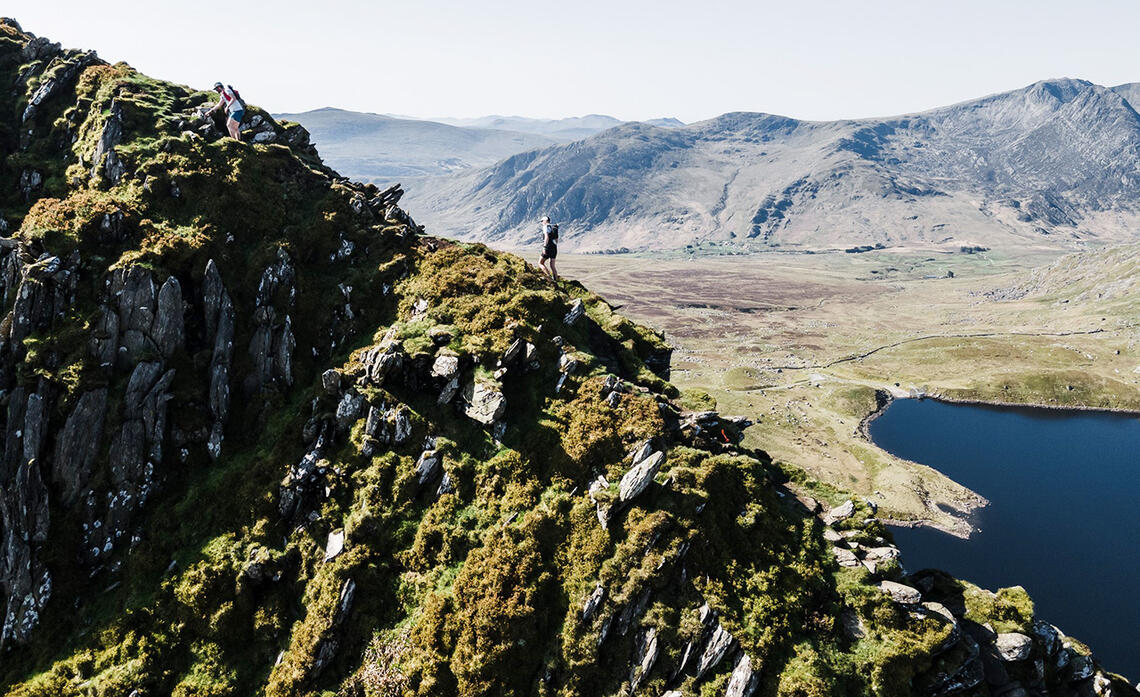 Ultra-Trail Snowdonia byr på krevende terreng og vakre omgivelser. (Foto: Evan Davies) 