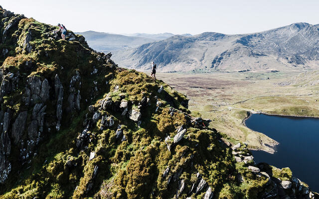 Ultra-Trail Snowdonia byr på krevende terreng og vakre omgivelser. (Foto: Evan Davies)