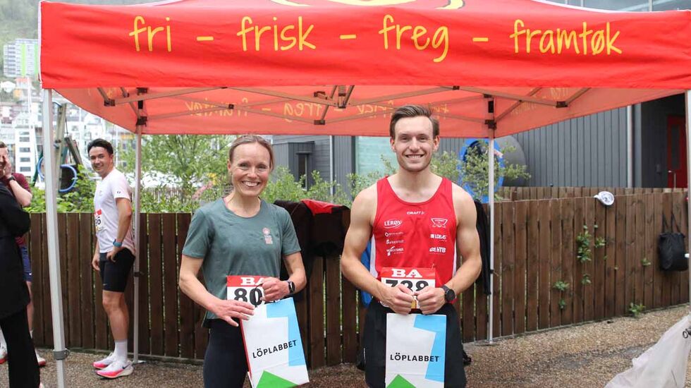 Renate Galleberg og Jonas Lill