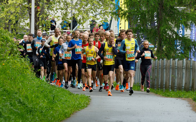 Steinkjermila 2023. (Foto: Thomas Jergel / Camerat)