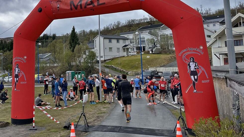 Eidemila 2023. (Foto: Tromsø Løpeklubb)