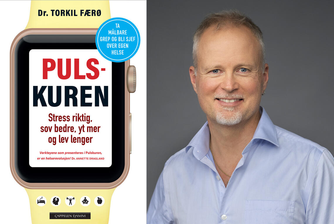 Torkil Færø er lege og fotograf. I boka «Pulskuren» forklarer han hvordan vi kan bli bedre kjent med vår egen kropp og få bedre kontroll på stressbalansen. (Foto: CF Wesenberg / kolonihaven.no)