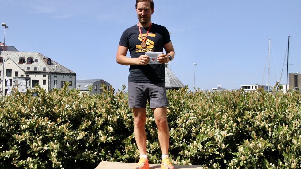 Kristoffer Nonstad vant maratondistansen i Ålesund