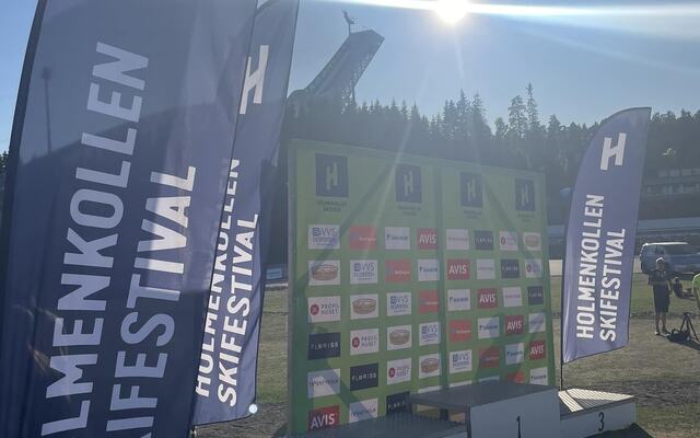 Det var duket for fart og spenning, samt fine aktiviteter for barn og unge under lørdagens Skishow i Holmenkollen. (Foto: Arrangøren)
