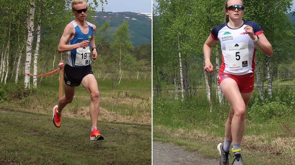 Henrik Marius Laukli og Mari Eidnes Bakken vant Trollheimsløpet 2023. (Foto: Gunnar Bureid)