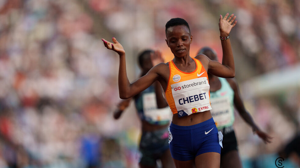 Beatrice Chebet forbedra verdensrekorden på 5 km med hele 16 sekunder. (Arkivfoto: Sylvain Cavatz)