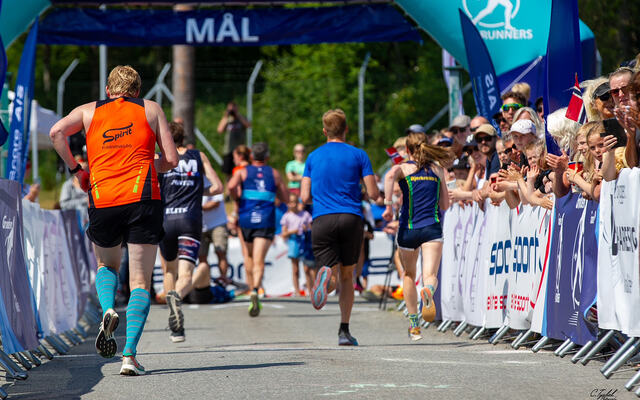 Mot mål i Randabergfjellet Opp. (Foto: C. Tysdal)