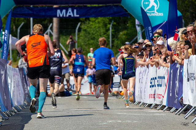 Mot mål i Randabergfjellet Opp. (Foto: C. Tysdal)