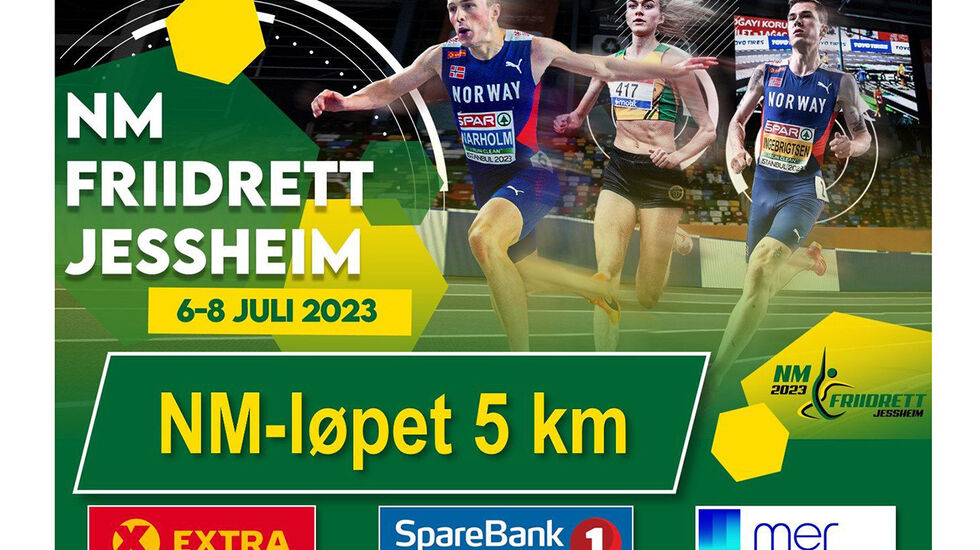 Deltar du på NM-løpet får du samtidig gratis inngang på avslutningsdagen på årets Norgesmesterskap lørdag 8. juli. (Illustrasjon: arrangøren)