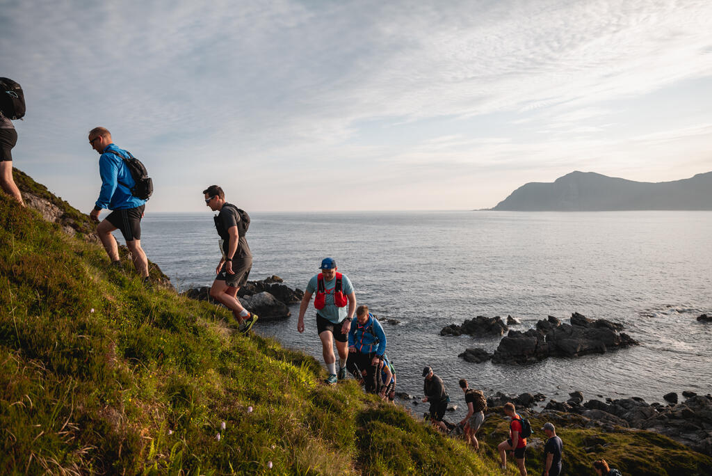Deltagerne fikk en fin tur med med en horisont som strakte seg utover havet.  (Foto: Simon Sjøkvist)