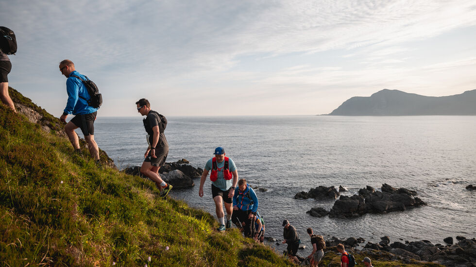 Deltagerne fikk en fin tur med med en horisont som strakte seg utover havet.  (Foto: Simon Sjøkvist)
