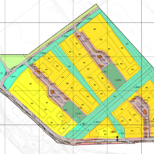 Utsnitt av plankart for Gimsøya