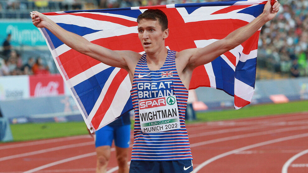 Jake Wightman kunne i fjor juble for både VM-gull på 1500 m og EM-sølv på 800 m. Nå har han gitt opp målet om å ta et nytt VM-gull i Budapest. (Foto: Kjell Vigestad)