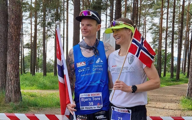 Bjørn-Tore Taranger og Annette Velde Sande ble norgesmestere i juni. Nå er begge tatt ut på Norges lag til VM i 24-timersløp i Taiwan. (Foto: Silje T. Andersen)