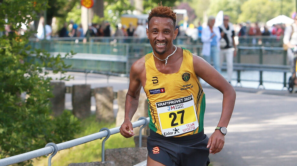 Favoritt? Senay Fissehatsion ble i fjor nr. 2 og Ullesaker-Kisa-løperen stiller også i år og er trolig løpets største favoritt. (Foto: Kjell Vigestad)