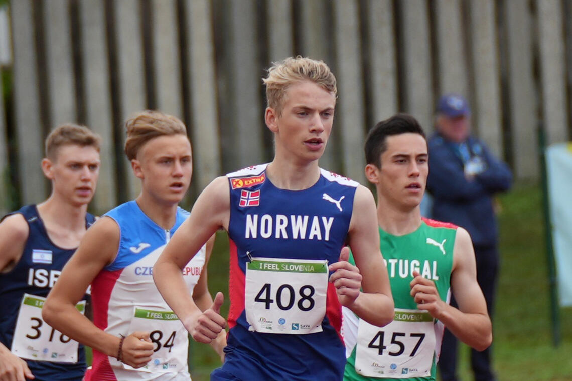 Johannes Sandvik Bø under sitt finaleløp. (Foto: Einar Børve)