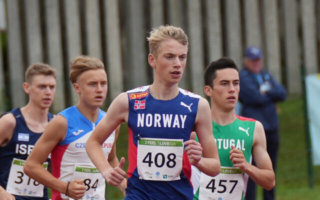 Johannes Sandvik Bø under sitt finaleløp. (Foto: Einar Børve)