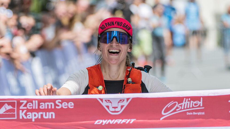 Kirsten Hundhammer Amundsgård tek sigeren i Grossglockner ultra trail. (Foto: Dynafit)