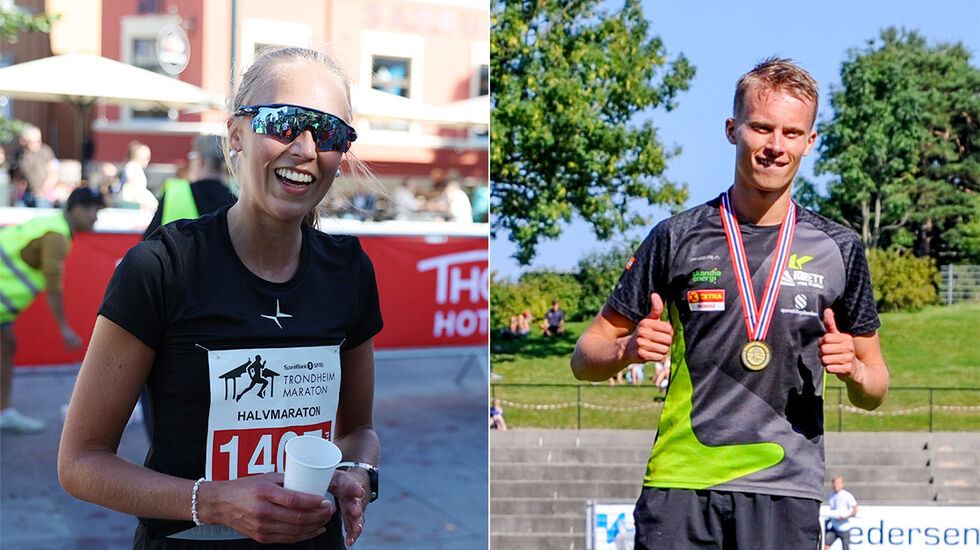 Marte Lien Johnsen løp inn til 13. plass på 10000 meteren der det var direkte finale. Sigurd Tveit manglet én plass på å gå videre fra forsøket på 1500 m. (Foto: Marianne Røhme og Arne Dag Myking)