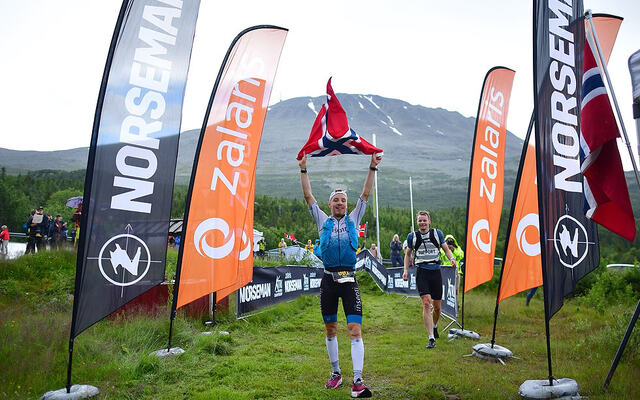 Jon Breivold tok en imponerende seier i dagens kraftanstrengelse, Norseman. (Foto: Alexander Koerner/Zalaris Norseman)