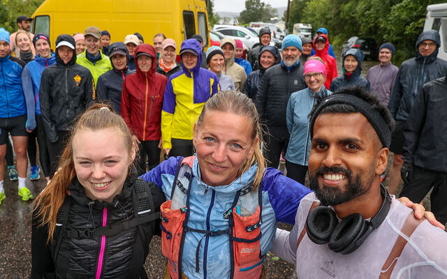 Maren Andrea Andersen, Nina Marie Holmefjord og Divoger Jerad er de tre som skal dele på ansvaret for å lede den nye Kondistreningen i Bergen. (Alle foto: Arne Dag Myking)