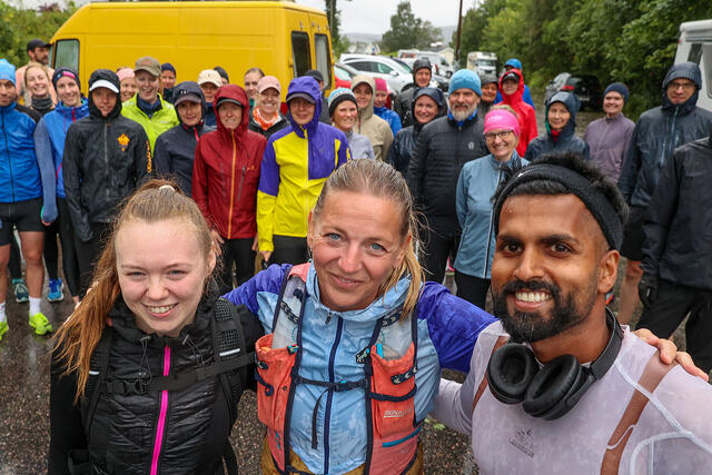 Maren Andrea Andersen, Nina Marie Holmefjord og Divoger Jerad er de tre som skal dele på ansvaret for å lede den nye Kondistreningen i Bergen. (Alle foto: Arne Dag Myking)