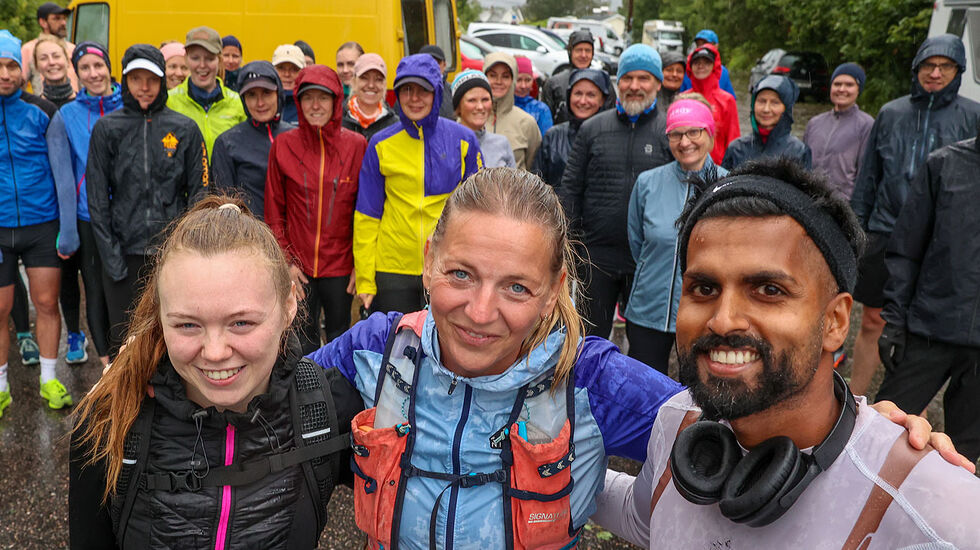 Maren Andrea Andersen, Nina Marie Holmefjord og Divoger Jerad er de tre som skal dele på ansvaret for å lede den nye Kondistreningen i Bergen. (Alle foto: Arne Dag Myking)
