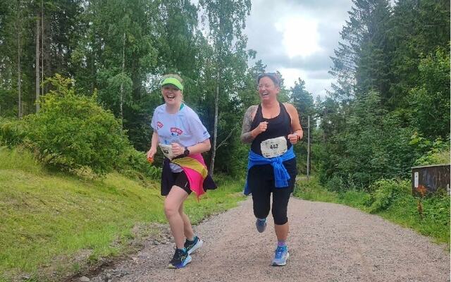 Midtukedeltagere i Oslo Løpsestivals Korketrekker'n opp (foto: facebook.com/lopsfestival).