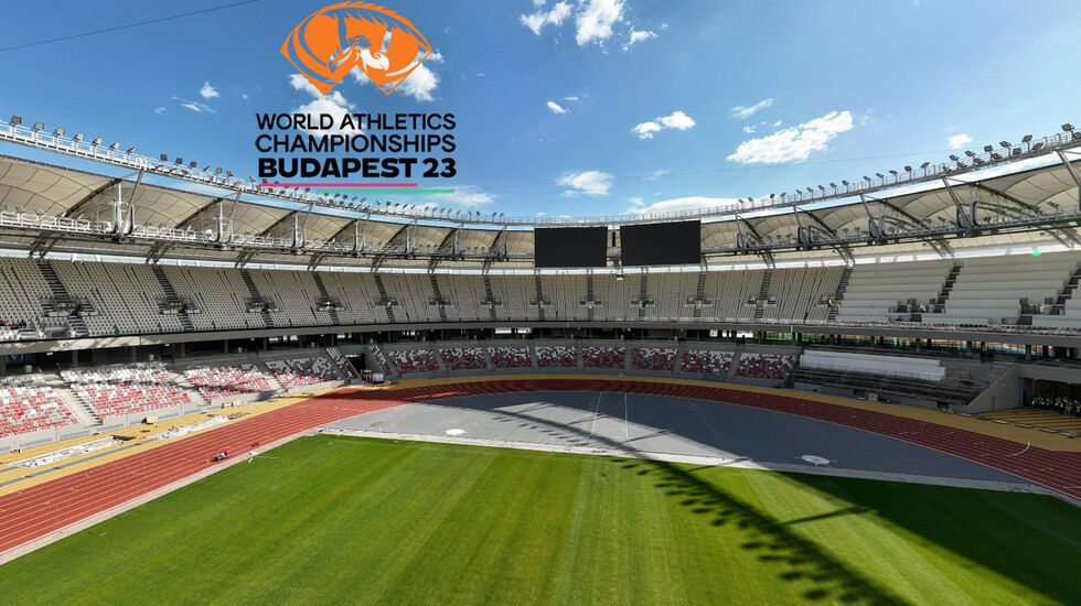 En flunkende ny stadion ønsker løpere, tilskuere og mediefolk velkommen til ni dager med friidrett på det aller høyeste nivå. (Foto: World Athletics) 