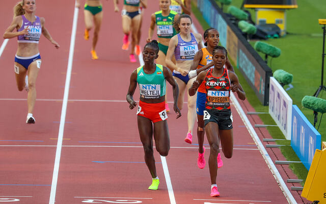 De største 1500 m-stjernene sikra seg plass til tirsdagens finaleløp. (Alle foto: Arne Dag Myking)