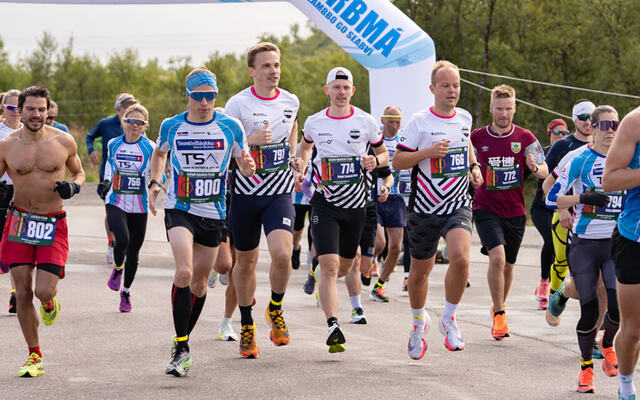 Starten går. (Foto: Therese N. Andersen)