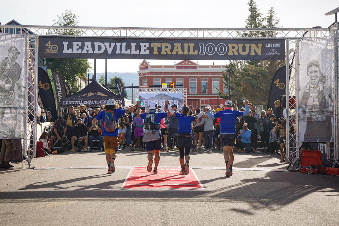 Nordmann løp godt under Leadville Trail 100 i Colorado, USA. (Foto: Leadville Race Series)
