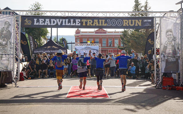 Nordmann løp godt under Leadville Trail 100 i Colorado, USA. (Foto: Leadville Race Series)