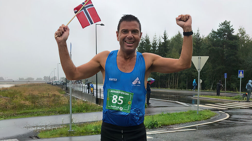 Robert Hisdal tok sin tredje norgesrekord i helgen. (Foto: Privat)