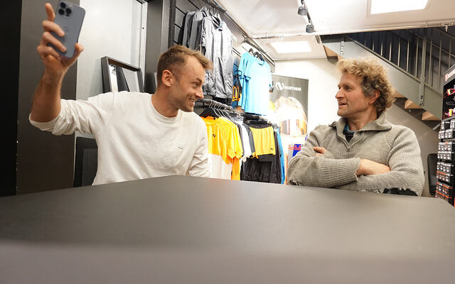 Petter Northug og Thor Gotaas er i disse dager aktuelle med lansering av både bok og podkast. (Foto: Pål Skaugen)