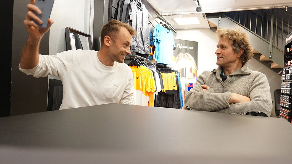 Petter Northug og Thor Gotaas er i disse dager aktuelle med lansering av både bok og podkast. (Foto: Pål Skaugen)