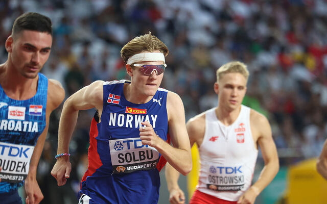 Ole Jakob Solbu har allerede fått til to gode innendørsløp på 800 m denne vinteren. (Arkivfoto: Arne Dag Myking)