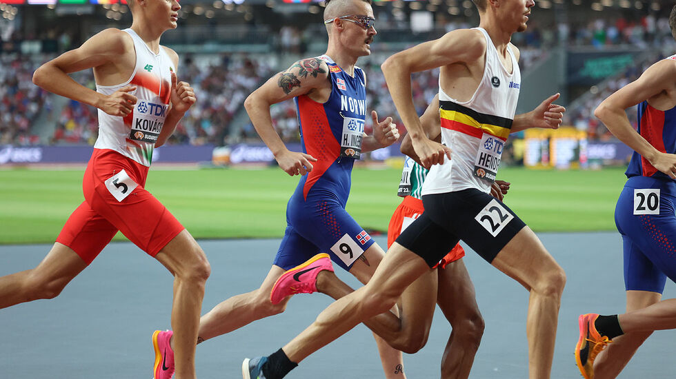 Henrik Ingebrigtsen satte ny personlig rekord på 3000 meter og krysset målstreken på den gode tiden 7.34.80. Dette gjør han til den tredje raskeste løperen i Norge gjennom alle tider. Nå venter en ny distanse allerede kommende helg. (Foto:Arne Dag Myking)
