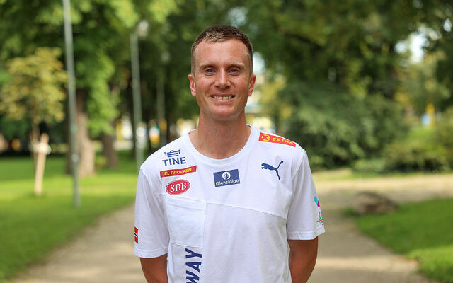 Sondre Nordstad Moen er tilbake i god form. Dagens maratonløp i Fukuoka endte med OL-krav og en ny god tid. (Foto: Arkivbilde, Arne Dag Myking)