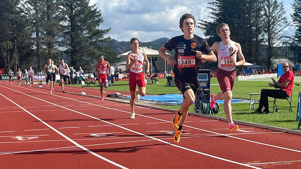 Esten Hansen-Møllerud Hauen kom sterkt på oppløpet og vant i MU23. (Foto: Thomas Patey)