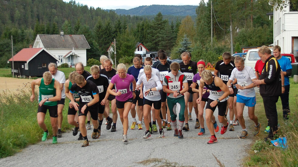 Seterløpet arrangeres år etter år. Her fra starten i 2012. (Foto: Arrangøren)