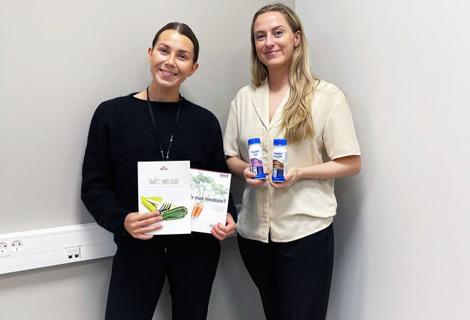 Thea Johnsen Berglund og Maren Totland Aase