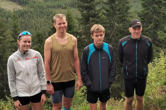 Fire av klassevinnerne i årets utgave (fra venstre): Ingeborg Rosager, Jarle Marvik, Are Brødbøl og Lars Erik Fagerlia. (Foto fra arrangørens facebookside)